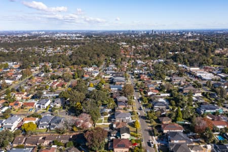 Aerial Image of NORTH RYDE