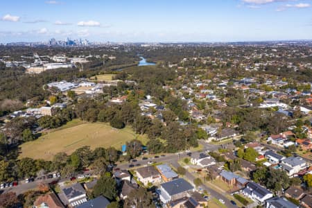 Aerial Image of NORTH RYDE