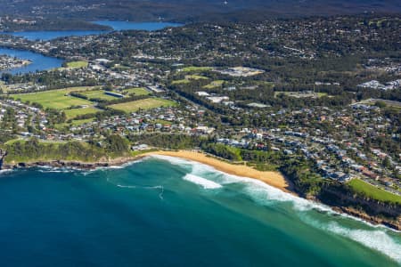 Aerial Image of WARRIEWOOD BEACH
