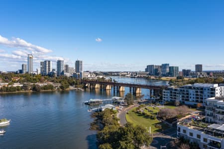 Aerial Image of MEADOWBANK