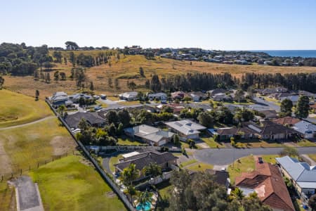 Aerial Image of HALLIDAYS POINT