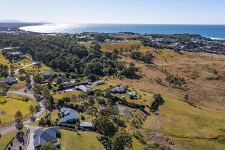 Aerial Image of HALLIDAYS POINT