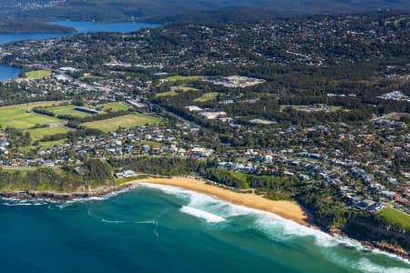 Aerial Image of WARRIEWOOD BEACH