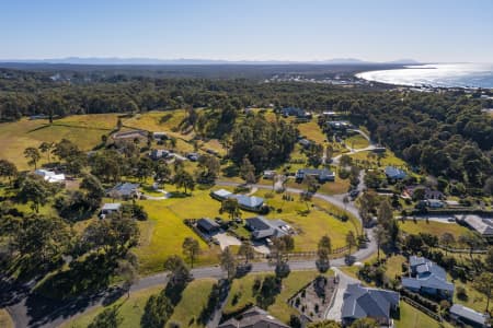 Aerial Image of HALLIDAYS POINT