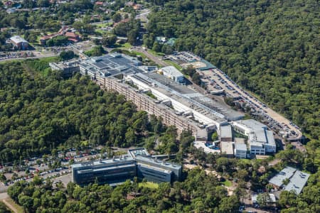 Aerial Image of JOHN HUNTER HOSPITAL