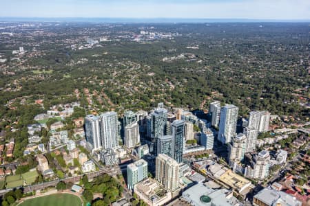 Aerial Image of CHATSWOOD