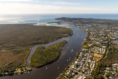 Aerial Image of NOOSA NORTH SHORE