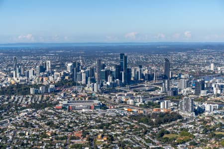Aerial Image of BRISBANE CITY