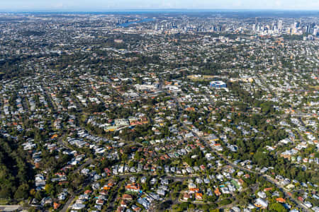 Aerial Image of KELVIN GROVE