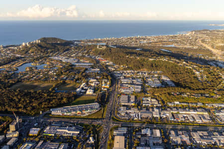 Aerial Image of BURLEIGH HEADS