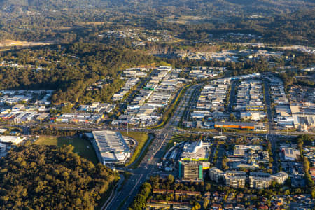 Aerial Image of BURLEIGH HEADS