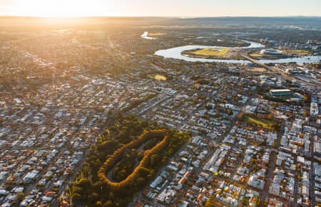 Aerial Image of HYDE PARK
