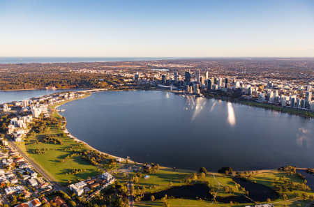 Aerial Image of SOUTH PERTH SUNRISE