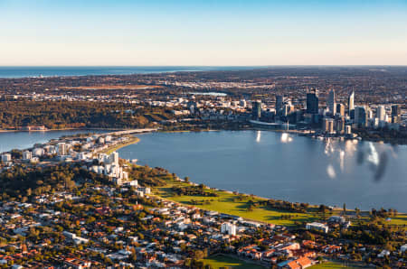 Aerial Image of SOUTH PERTH SUNRISE