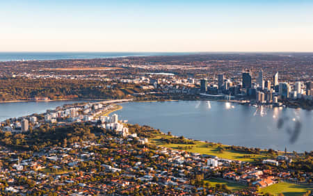 Aerial Image of SOUTH PERTH SUNRISE