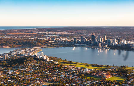 Aerial Image of SOUTH PERTH SUNRISE