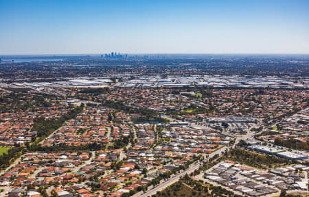 Aerial Image of CANNING VALE