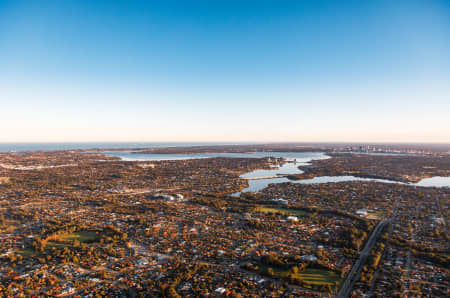 Aerial Image of BULL CREEK SUNRISE