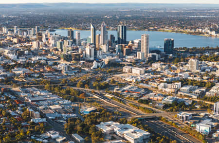 Aerial Image of WEST PERTH