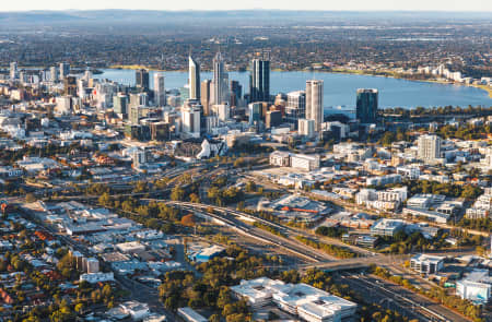 Aerial Image of WEST PERTH