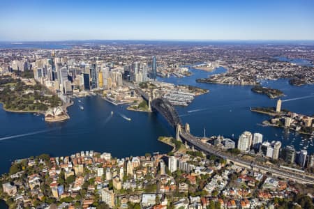 Aerial Image of KIRRIBILLI