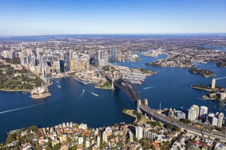 Aerial Image of DAWES POINT
