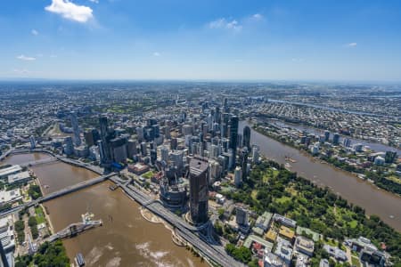 Aerial Image of BRISBANE CITY