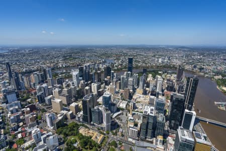 Aerial Image of BRISBANE CITY