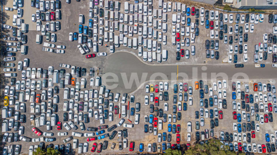 Aerial Image of Car park