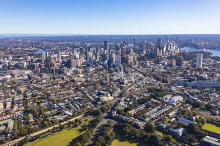 Aerial Image of PADDINGTON