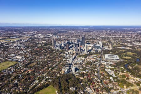 Aerial Image of Parramatta