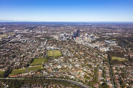 Aerial Image of NORTH PARRAMATTA