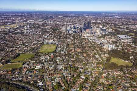 Aerial Image of NORTH PARRAMATTA