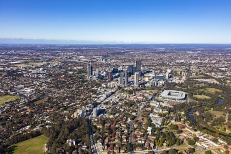Aerial Image of NORTH PARRAMATTA