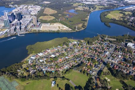 Aerial Image of MELROSE PARK