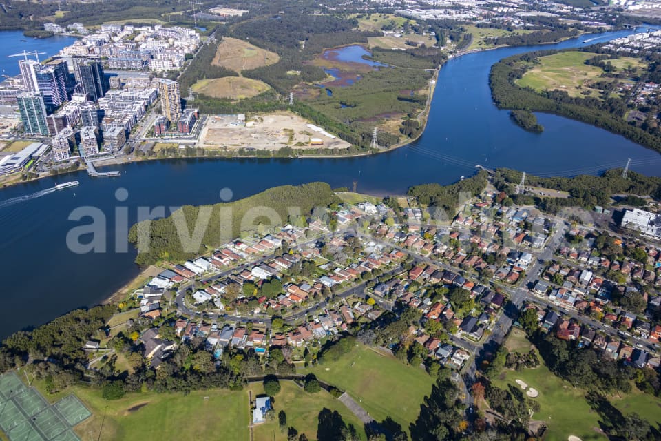Aerial Image of Melrose Park