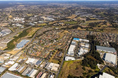 Aerial Image of BLAIR ATHOL