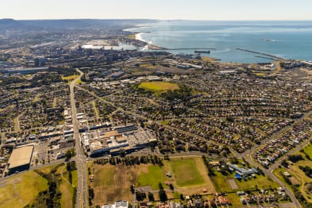 Aerial Image of PORT KEMBLA