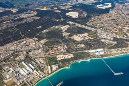 Aerial Image of KWINANA BEACH
