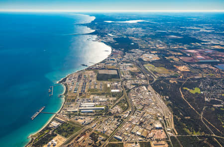 Aerial Image of KWINANA BEACH