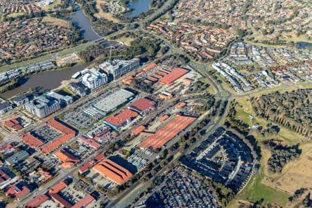 Aerial Image of TUGGERANONG BUS DEPOT SCOLLAY ST GREENWAY