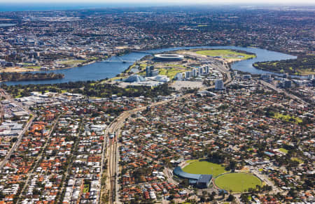 Aerial Image of VICTORIA PARK