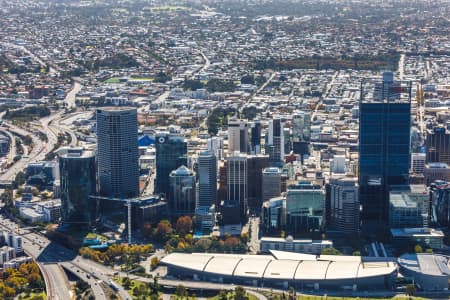 Aerial Image of PERTH CBD