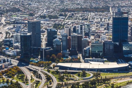 Aerial Image of PERTH CBD