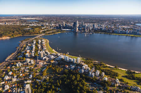 Aerial Image of SOUTH PERTH