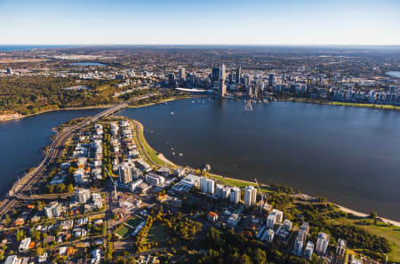 Aerial Image of SOUTH PERTH