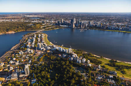 Aerial Image of SOUTH PERTH