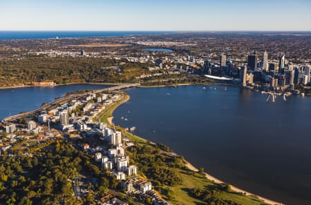 Aerial Image of SOUTH PERTH