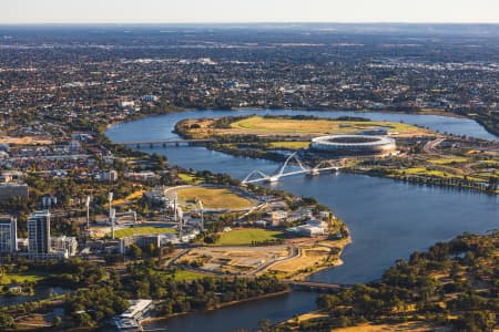 Aerial Image of EAST PERTH