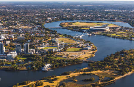 Aerial Image of EAST PERTH